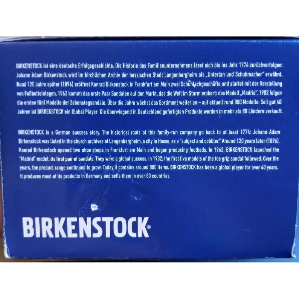Birkenstock Milano Big Buckle Sandals Cognac Oiled Leather EU 36 US 5 Gold